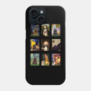 Famous Fine Art Masterpieces Adapted to Include Cocker Spaniels Phone Case