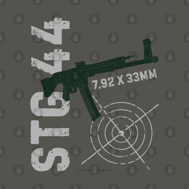 StG 44 assault rifle by FAawRay