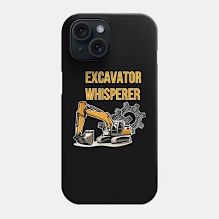 Excavator Whisperer Phone Case