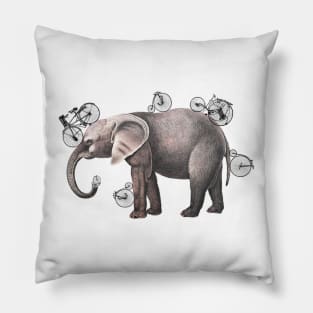 fantasy elephant Pillow