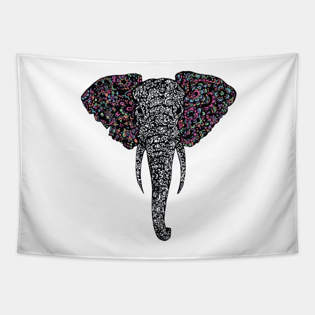 Elephant Tapestry by HayleyLaurenDesign