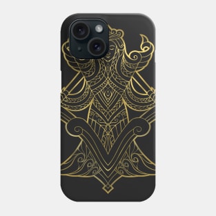 Virgo gold Phone Case