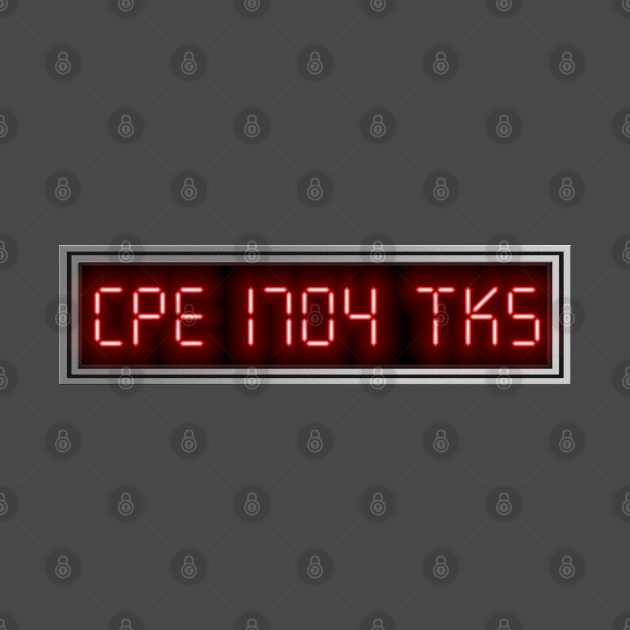 War Games Launch Code - CPE 1704 TKS by ATee&Tee