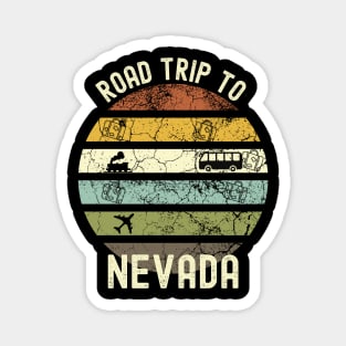 Road Trip To Nevada, Family Trip To Nevada, Holiday Trip to Nevada, Family Reunion in Nevada, Holidays in Nevada, Vacation in Nevada Magnet