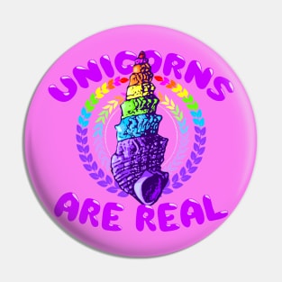 Unicorns are real Pin