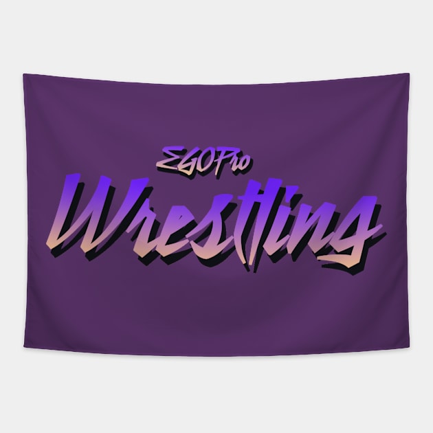 EGO Pro Wrestling - Purple Tapestry by egoprowrestling