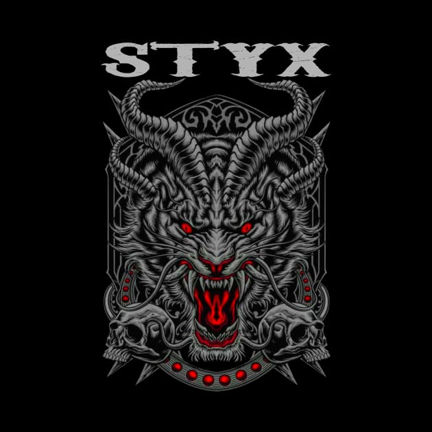 STYX BAND MERCHANDISE by Rons Frogss