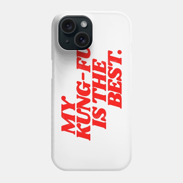 The Lone Gunmen 'My Kung-Fu is the Best' Phone Case by darklordpug