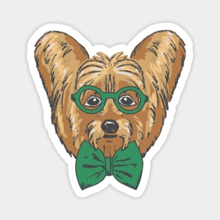 Yorkshire Terrier Hipster Magnet