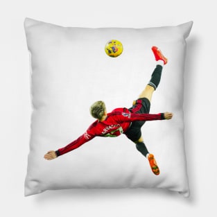 Alejandro Garnacho Bicycle Kick Pillow