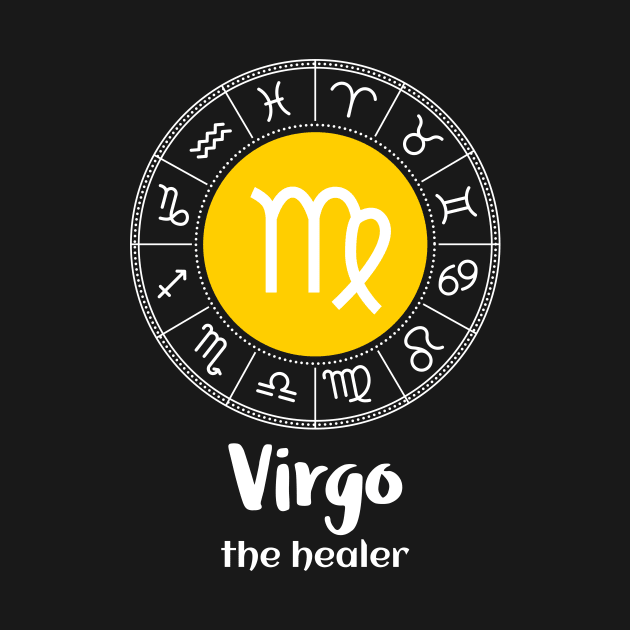 Virgo The Healer Zodiac Sign by Science Puns