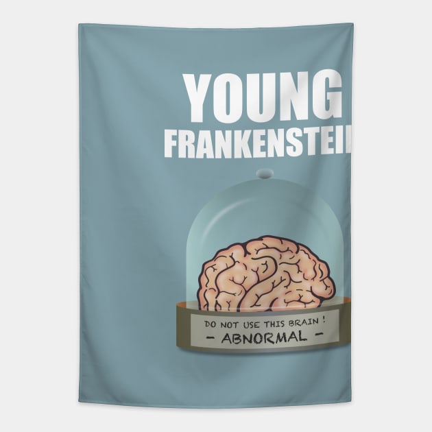 Young Frankenstein - Alternative Movie Poster Tapestry by MoviePosterBoy