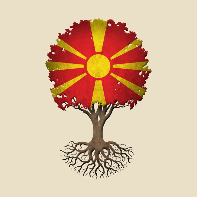 Tree of Life with Macedonian Flag by jeffbartels