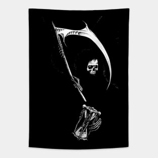 Bones and scythe Tapestry