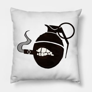 Smoking Grenade Pillow