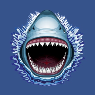 Shark Jaws Attack T-Shirt