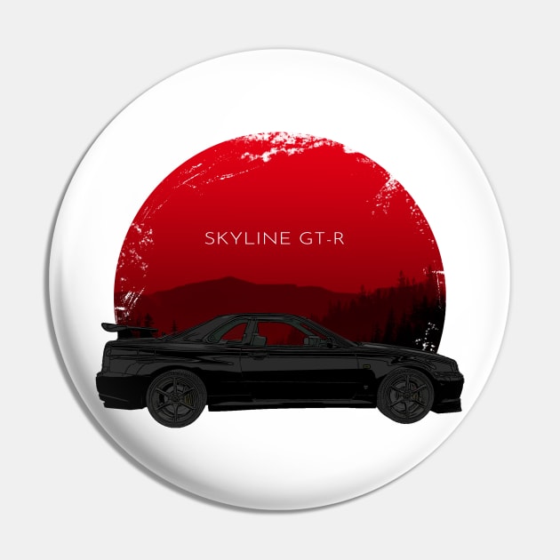 Nissan Skyline Gt-R r34 Pin by JDMzone