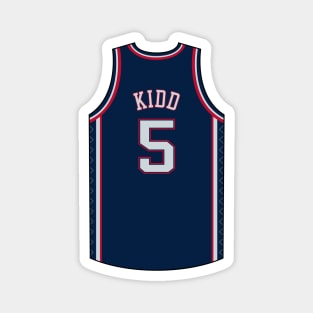 Jason Kidd New Jersey Jersey Qiangy Magnet