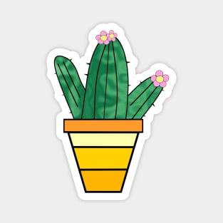 CUTE Flowering Cactus Magnet