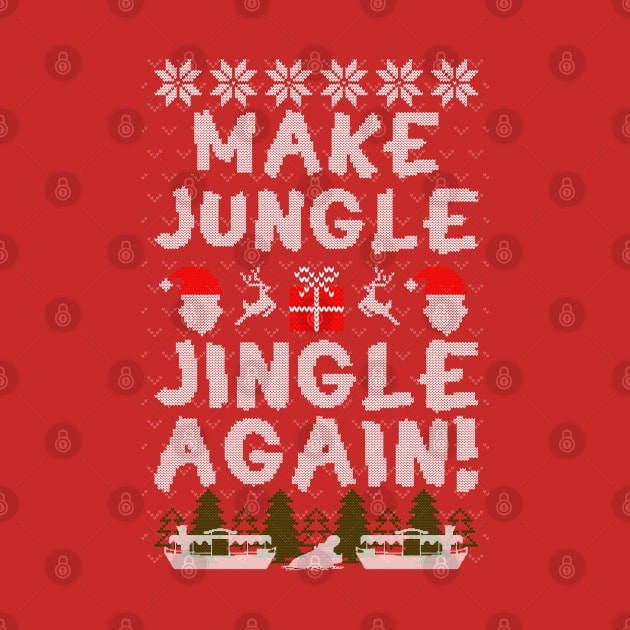 Jingle Cruise Ugly Christmas Sweater #2 by The Skipper Store