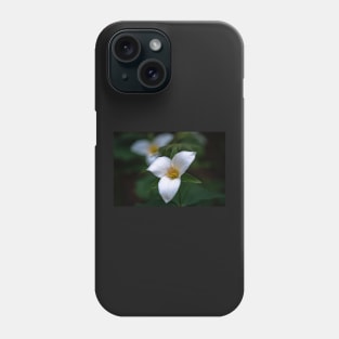 Group of trillium flowers Phone Case