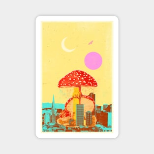 MUSHROOM CITY VI Magnet