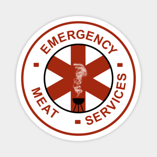 Emergency Meat Service Magnet