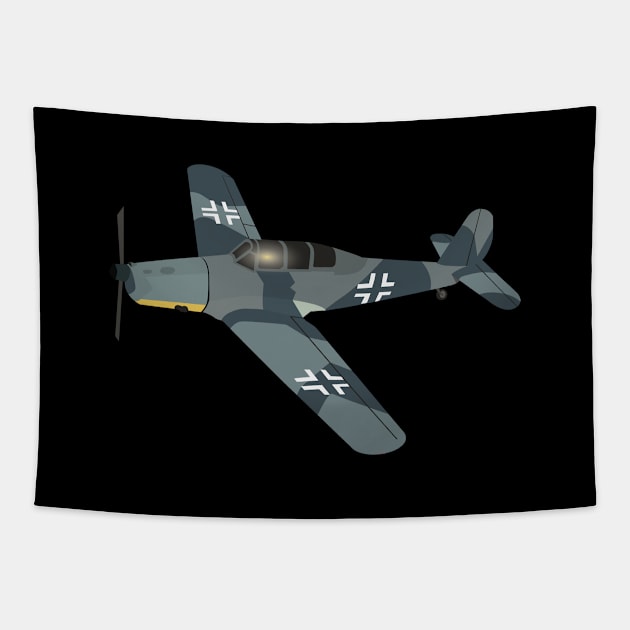 Arado Ar 96 German WW2 Airplane Tapestry by NorseTech