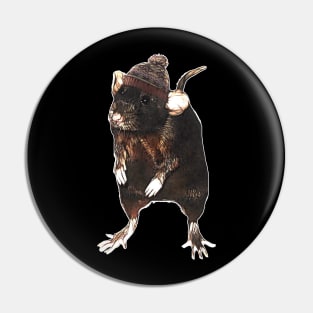 A Rat in a Hat Pin