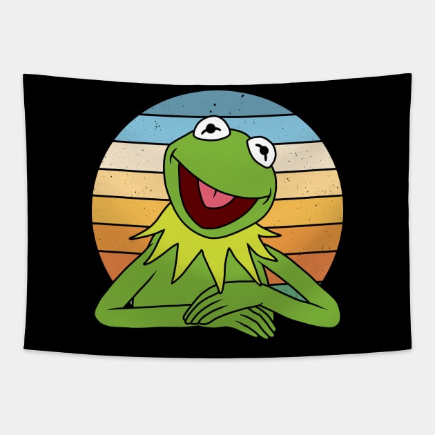 Kermit The Frog Tapestry by valentinahramov