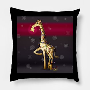 Shiny Giraffe Pillow