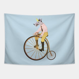 Bicycle Unicorn Tapestry