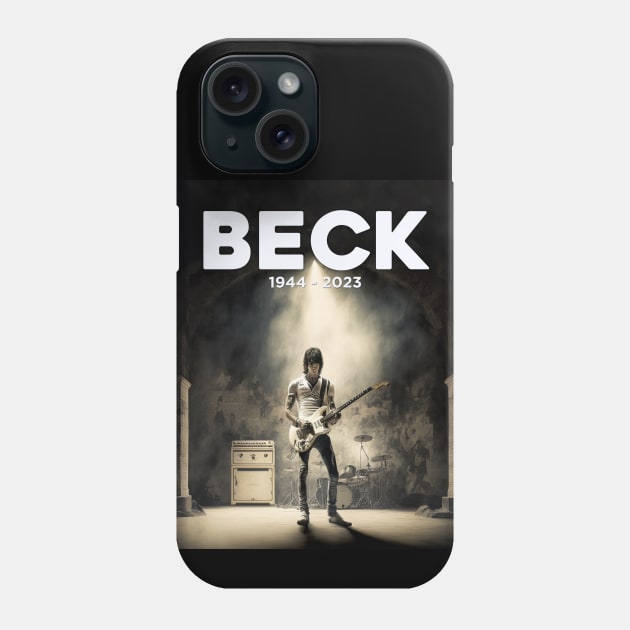 Jeff Beck No. 1: Rest In Peace 1944 - 2023 (RIP) Phone Case by Puff Sumo