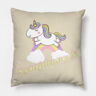 symphony x ll unicorn Pillow