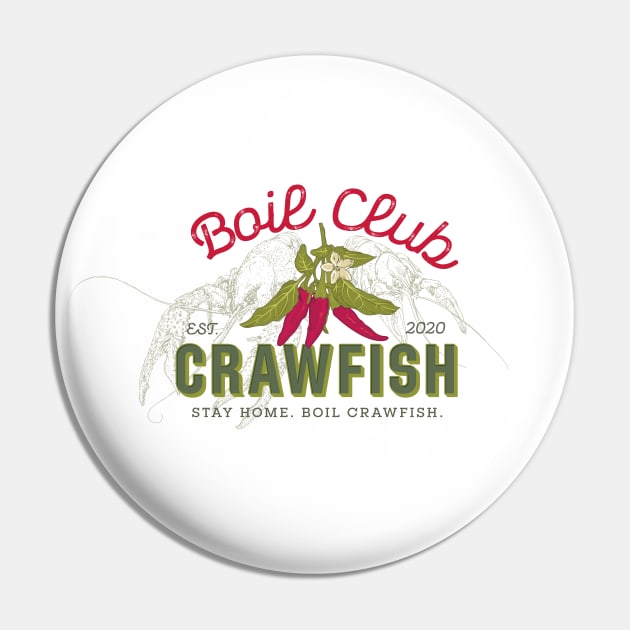 Crawfish Boil | Chicken of the Ditch | Crawfish Festival | Louisiana Boil Pin by SW-Longwave