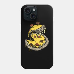 Monster pizza alive Phone Case