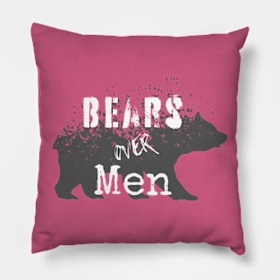 Bears Over Men Pillow