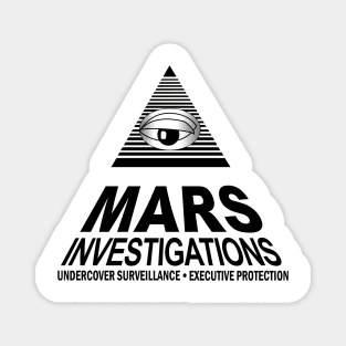 Mars Investigations logo Magnet