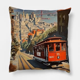 San Francisco's Charm Pillow