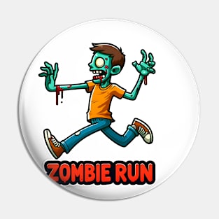 Zombie Run Pin