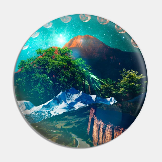 Dreamy View Pin by Yokipon Art