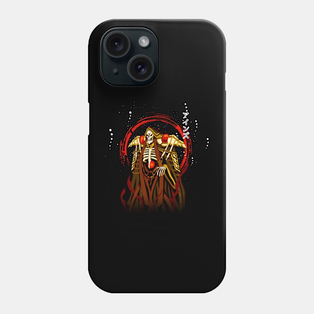 Shalltear Bloodfallen Show Your Fangs with Overlords T-Shirts Phone Case by A Cyborg Fairy