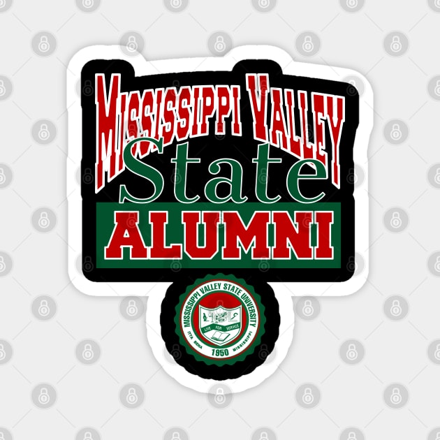 Mississippi Valley State 1950 University Apparel Magnet by HBCU Classic Apparel Co