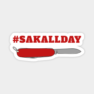 SAK ALL DAY Magnet