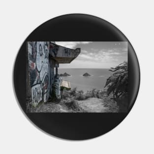 Lanikai Pillbox Aloha Pin