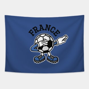 France dab dabbing soccer football Tapestry