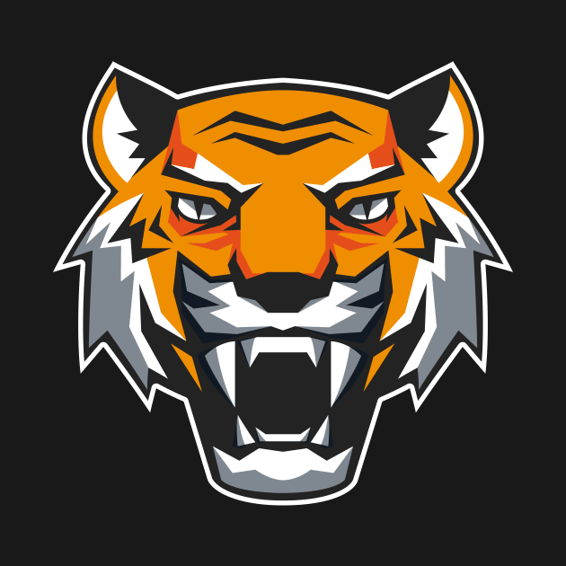 Angry face tiger by Spring Moon