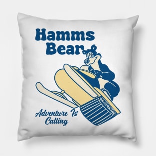 Vintage Hamms Bear Pillow