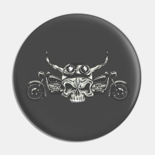 motorcycle gang riders Pin