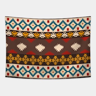 Boho Aztec Pattern Tapestry